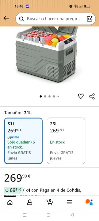 Nevera y Congelador Alpicool