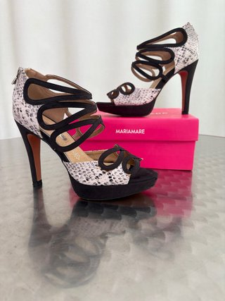 Sandalias MARIA MARE Beige/Negro