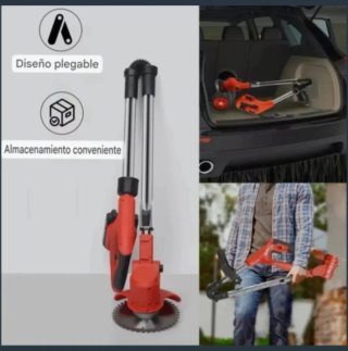 Desbrozadora Eléctrica Recargable (2 Baterías)