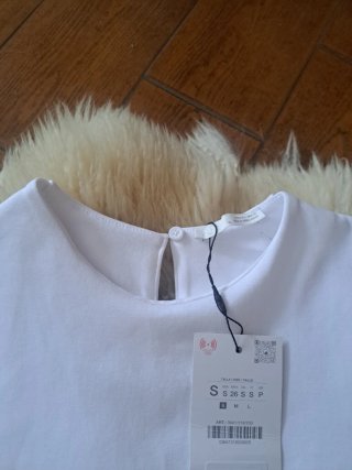 Vestido Zara Blanco Estrenar con Etiqueta