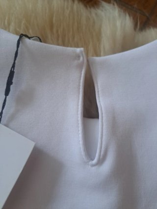 Vestido Zara Blanco Estrenar con Etiqueta