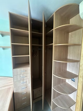 Habitación juvenil completa madera