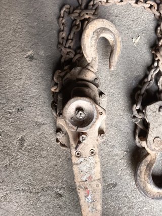 Polipasto de Cadena Traste