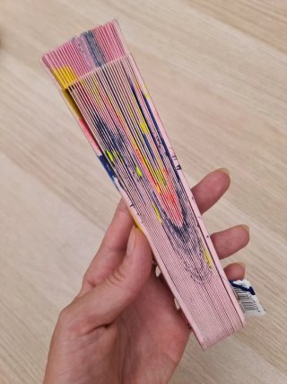Abanico pintado a mano