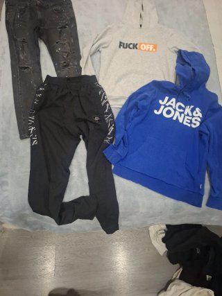 Lote Ropa Chico: Jeans, Sudaderas y Pantalón