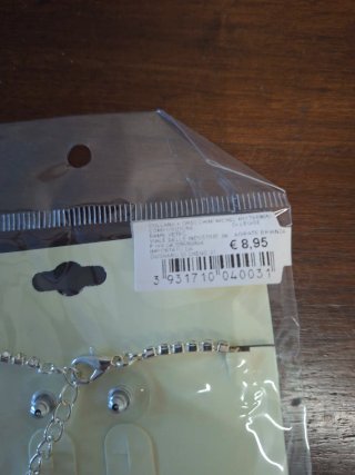 Parure Gioielli Brillantini Argento