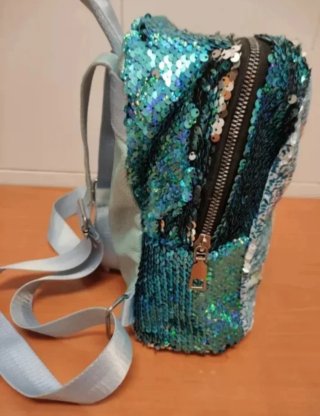 Mochila reversible unicornio