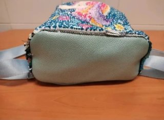 Mochila reversible unicornio
