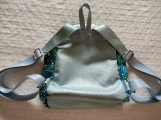 Mochila reversible unicornio