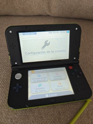 Nintendo 3DS LL XL Verde