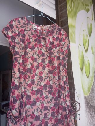 Precioso vestido estampado