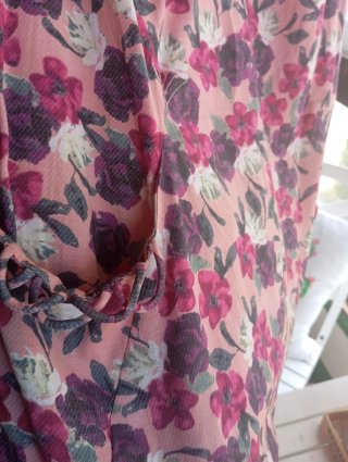 Precioso vestido estampado