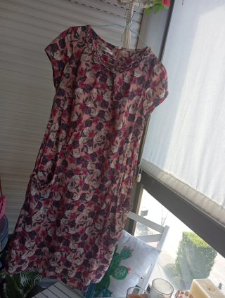 Precioso vestido estampado