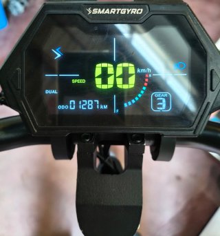 SmartGyro CrossOver Dual X2 - 1.287 km