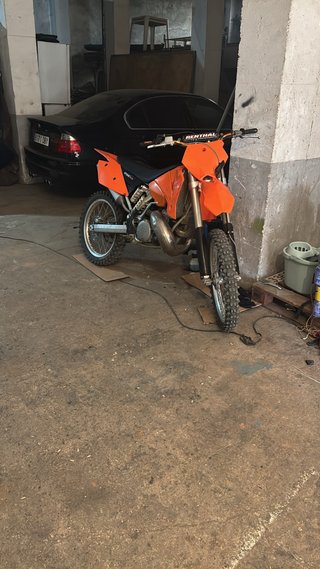 Moto de cross ktm 250