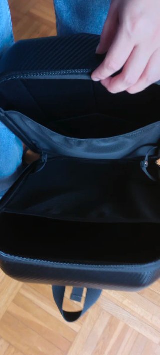 Mochila LIM HAIR Negra Barbería