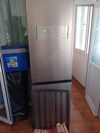 Nevera Hisense Combi No Frost