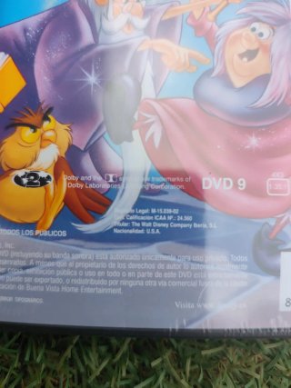 DVD Merlín el Encantador Disney Clásicos número 18