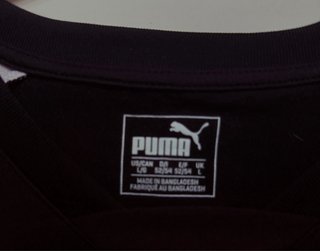 Camiseta Puma Talla L Fútbol