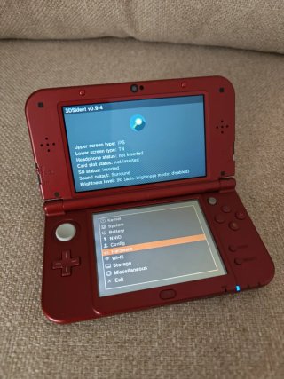 Nintendo 3DS LL XL Rossa