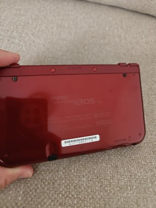 Nintendo 3DS LL XL Rossa