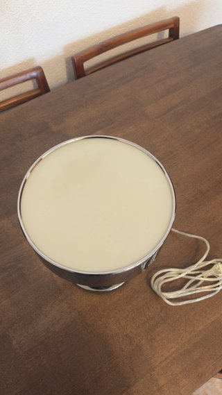 Lámpara de mesa Ikea Stockholm 2017 Cromada