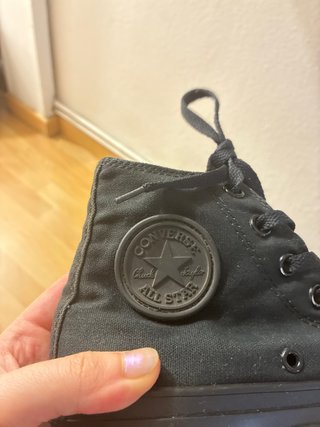 Converse Botas Negras Talla 38