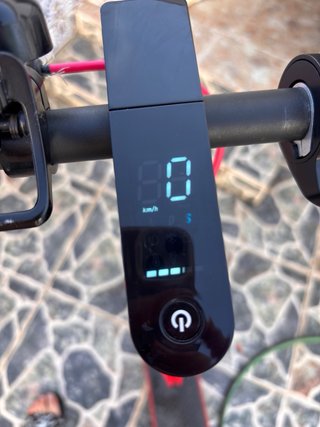 Patinete Eléctrico Xiaomi Negro/Rojo
