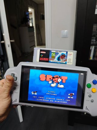 Cool Spot Super Nintendo pal fah