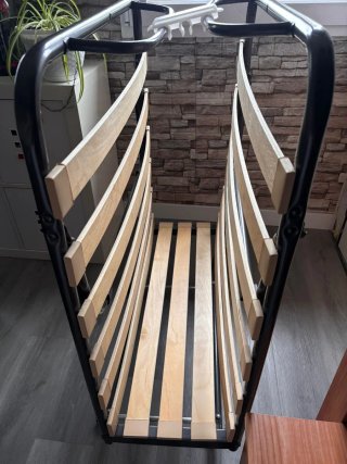 Cama Plegable Metal y Madera