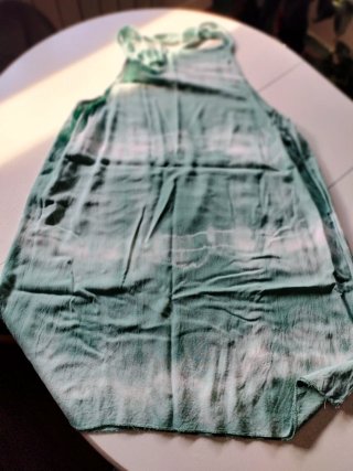 Vestido de playa verde