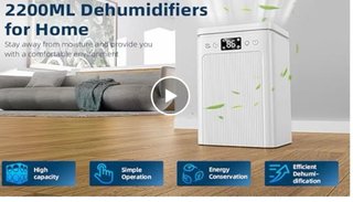Deshumidificador 2.2L,Deshumidificadores Eléctrico