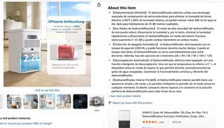 Deshumidificador 2.2L,Deshumidificadores Eléctrico