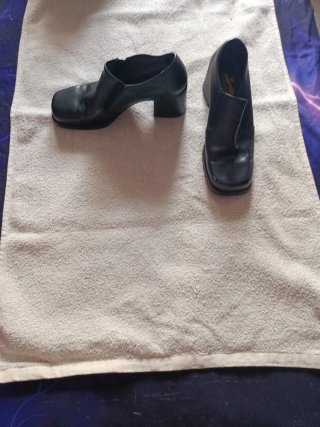 Zapatos de tacón negros