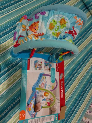 Gimnasio musical juega y gatea fisher price