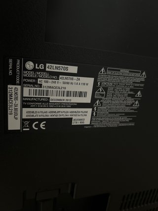 TV LED LG 42 Smart TV Full HD 100Hz