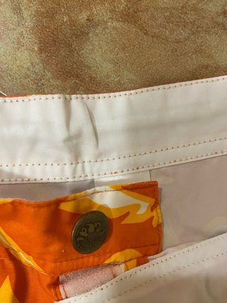 Costume Uomo Sundek Vintage Arancione Floreale