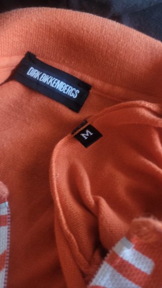 Camiseta Bikkembergs Naranja Talla M