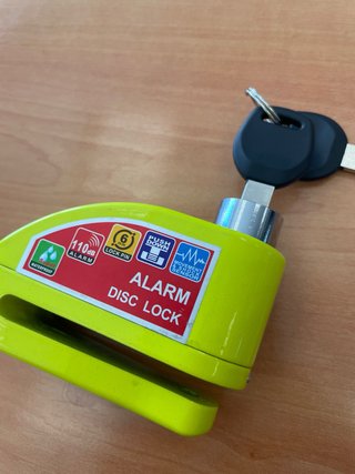 Candado Alarma Moto/Bici/Patín