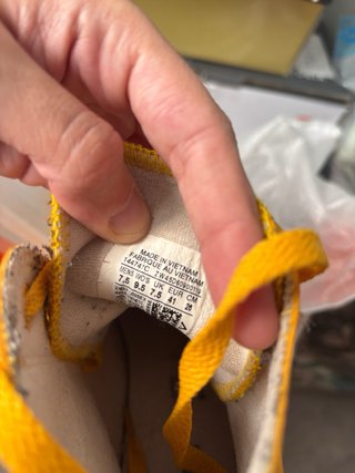 Converse All Star Goma Amarillo