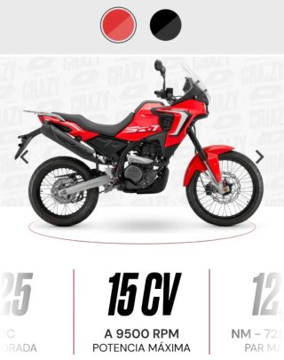 6 2026 VER DESCRIPCIÓN OFERTA QJMOTOR SRT125/300 D