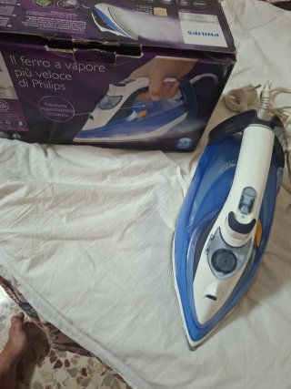 Plancha Philips PerfectCare Azur Azul/Blanca