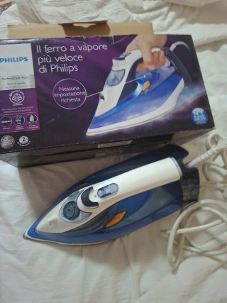 Plancha Philips PerfectCare Azur Azul/Blanca