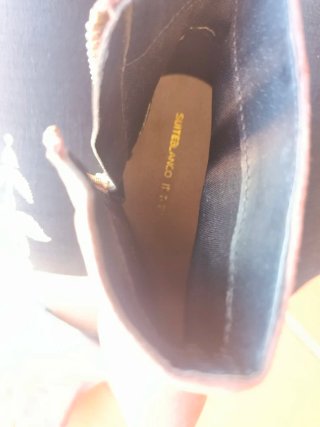 Botines Mango Talla 37 Marrones
