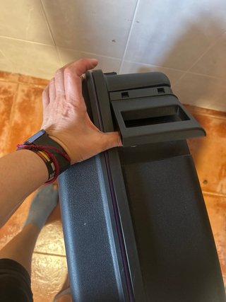 Maleta rígida vintage DELSEY PARIS Grande