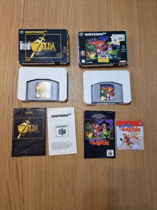 Pacchetto Nintendo 64: Zelda Ocarina + Banjo Kazooie
