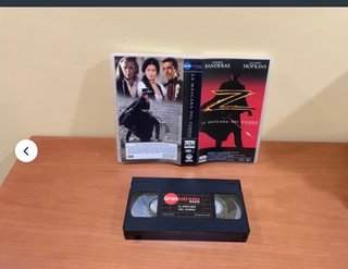 Película VHS La Máscara del Zorro