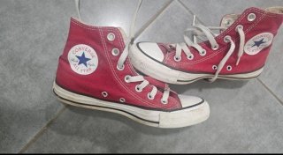 Zapatillas Converse Botín Rojas Talla 37