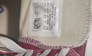 Zapatillas Converse Botín Rojas Talla 37