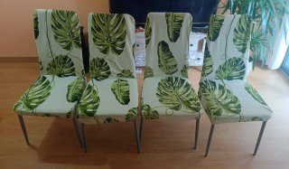 Mesa extensible y 4 Sillas (Regalo Fundas)